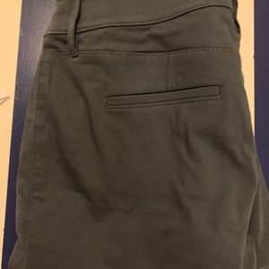 LOFT Petite Skinny Zip Pocket Sateen Pants